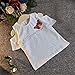 FEITONG Kids Girls Letter Butterfly Shirt Top Flowers Skirt Set Clothing