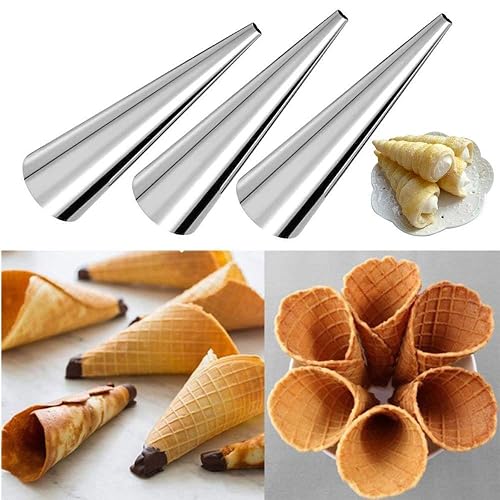 31 Pcs Cannoli Tubes, Cream Horn Molds, Cannoli Forms Non