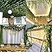 YOUYOUTE Artificial Ivy, 12 Pack Fake Ivy Plant Vine Leaf Leaves Greenery Garlands Hanging (Each 80 inch) for Wedding Party Garden Wall Decoration with Cable Ties (12)