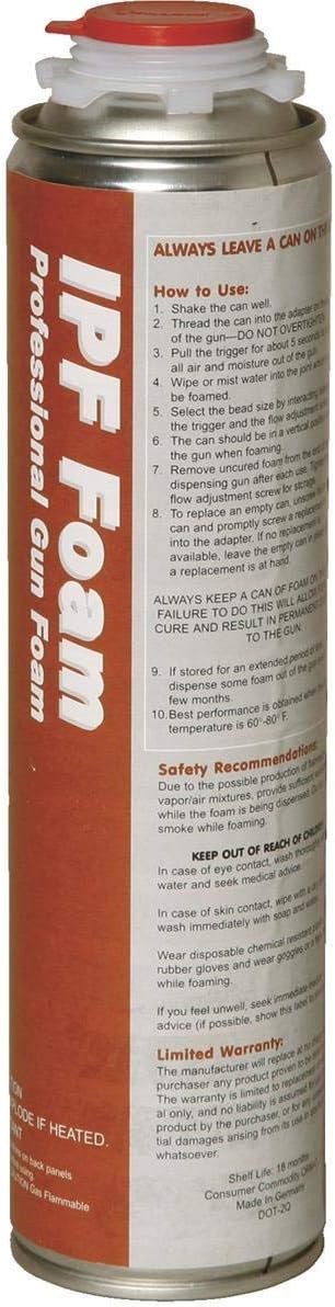 Todol Spray Foam Sealant, 24 oz, Yellow