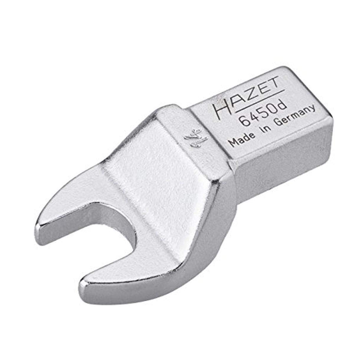 HAZET 6450D-14 57 mm Hexagon Profile Insert Open-End Wrench - Chrome-Plated