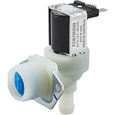 FCD180G Ice Maker Water Inlet Valve, 110V-127V for VEVOR Ice Machines | 110V-127V FCD180G inlet valve with filter screen, mounting bracket and dual terminals for select VEVOR machines; verify fit.
