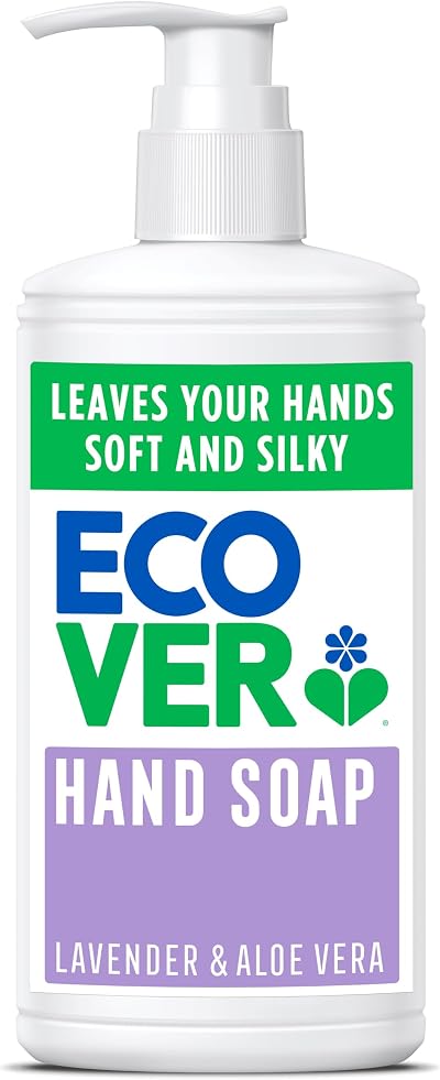 Ecover Hand Wash Lavender Aloe 250ml - Gentle Plant Based Soap