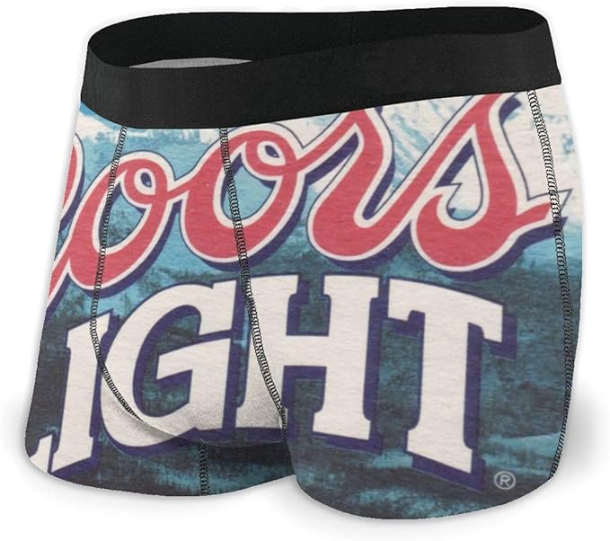 XCNGG Calzoncillos Tipo bóxer para Hombre Coors Light Beer Boxer