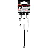 Performance Tool W36940 Socket Extension Bar Set, 1/4" Drive, 3-Piece