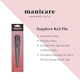 Manicare Sapphire Nail File Double Sided Coarse Fine Grit Natural Artificial view 2