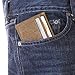 WAVY Card Holder Wallet, Slim Minimalist, Vegan Cork with RFID Blocking (Brown)