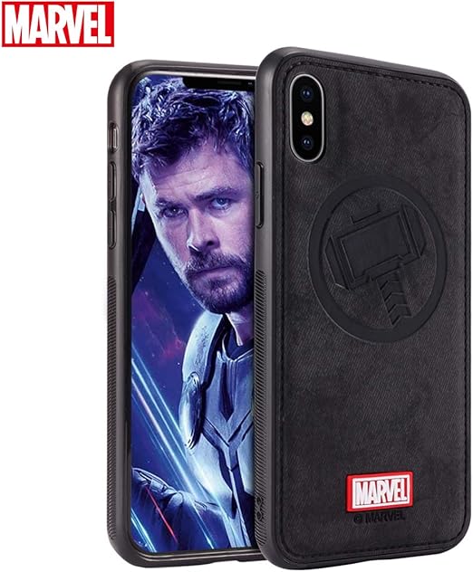 Amazon Com Marvel Avengers Endgame Iphone Xs Case Iphone X Case Thor Black