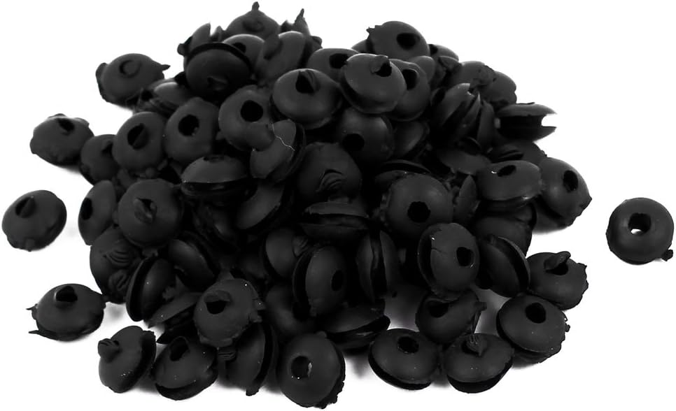Aexit Rubber Armature Bar Electric Cable Protector Ring Wiring Grommets 3mm Inner Dia 100pcs Black (1044d0ad54b49e632ec6f2ac3f3f90ac)