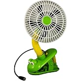 Switch Adapted Clip On Fan - Green | Adaptive &amp; Special Needs Device