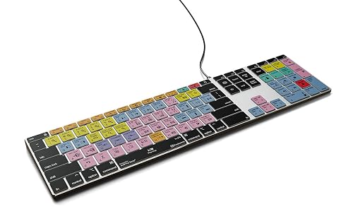 KB Covers Final Cut Pro Shortcut Backlit Aluminum Keyboard for macOS ...