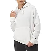 Champion womens Hoodie, Blank Canvas, Powerblend Midweight Fleece Hoodie for Women
