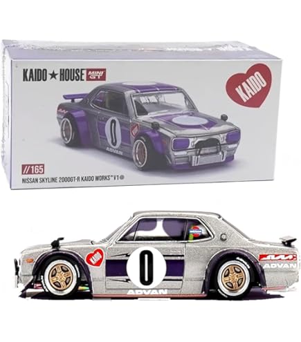 Amazon.com: Diecast Model Car Compatible with Kaido House x Mini