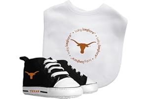 Baby Fanatic NCAA 2-Piece Gift Set - Bib & Pre-Walkers