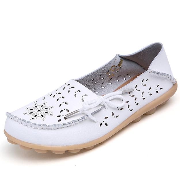 Vogstyle Damen Casual Slipper Flatschuhe Low-top Schuhe Erbsenschuhe