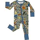 Little Sleepies Pajamas for Baby Boys & Girls, Viscose from Bamboo Baby Pajamas, Preemie & Newborn Sleepers, 2-Way Zipper PJs