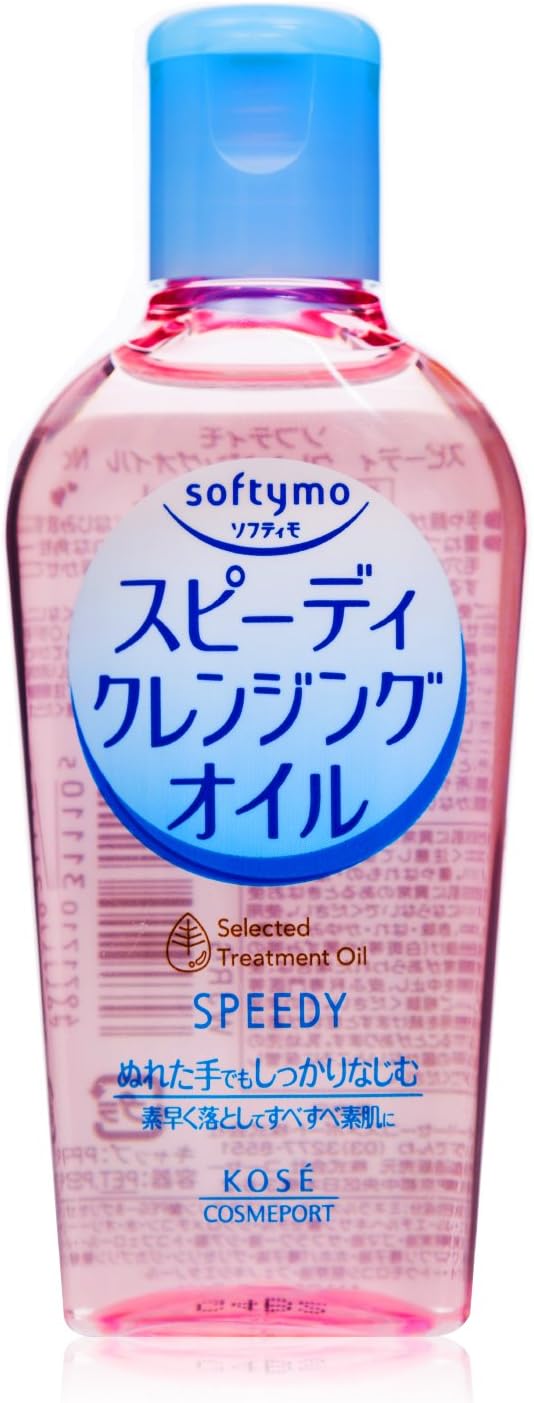 Kose Softymo Speedy Cleansing Oil 60ml Face Makeup Remover Gentle Japanese