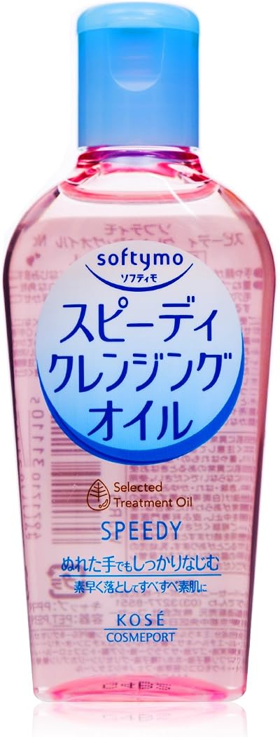 Kose Softymo Speedy Cleansing Oil 60ml Face Makeup Remover Gentle Japanese