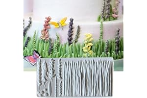 TUKE Leaf Silicone Mold Rose Flower Fondant Molds DIY Cake Decorating Tools Sugarcraft Candy Resin Clay Chocolate Gumpaste Moulds (20 * 11.5 * 1.2CM)