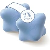 Shikohin Tsubo-Oshi Massage Tools: 2-Pack Pressure Point Reflexology Tool - Handheld Silicone Massager for Knots, Muscle Tension & Relaxation - Vegan