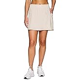 RBX Active Skort for Women, Feminine Cargo-Style Quick Drying Tennis Pickleball Skirt with Inner Compression Short