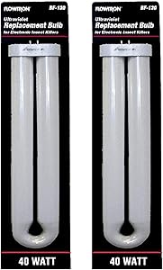 Flowtron BF-130 40 Watt U-Shape Replacement Bulb for FC7800 & FC8800 Models (Pack of 2)