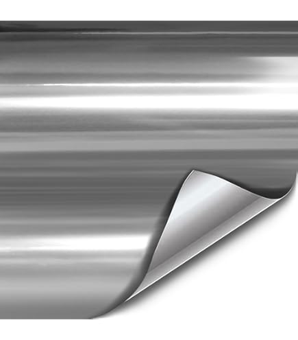 Amazon.com: VViViD Silver Mirror Chrome Cast Vinyl Wrap for
