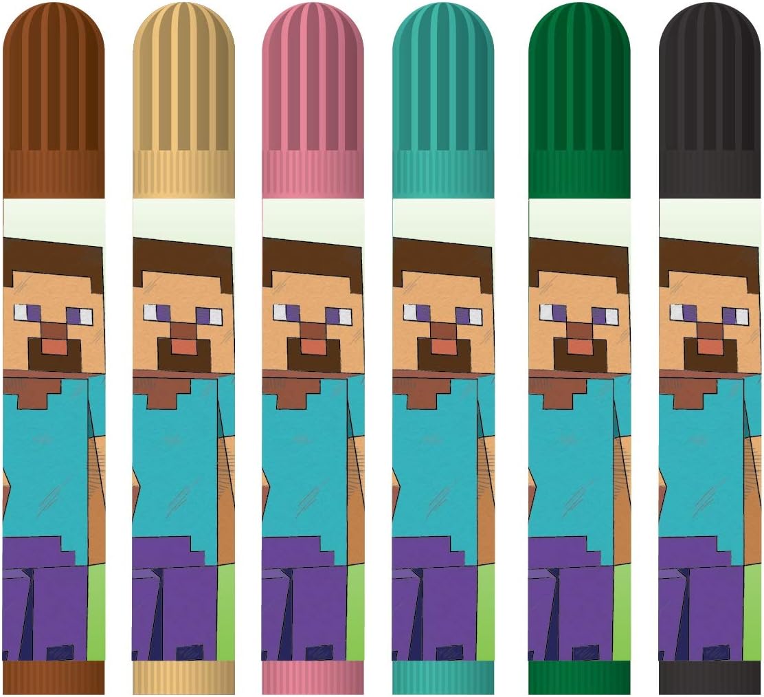 Amazon Com Innovative Designs Kids Activity Egg Craft Kit With Coloring Pages Stickers Markers And Crayons Minecraft Toys Games