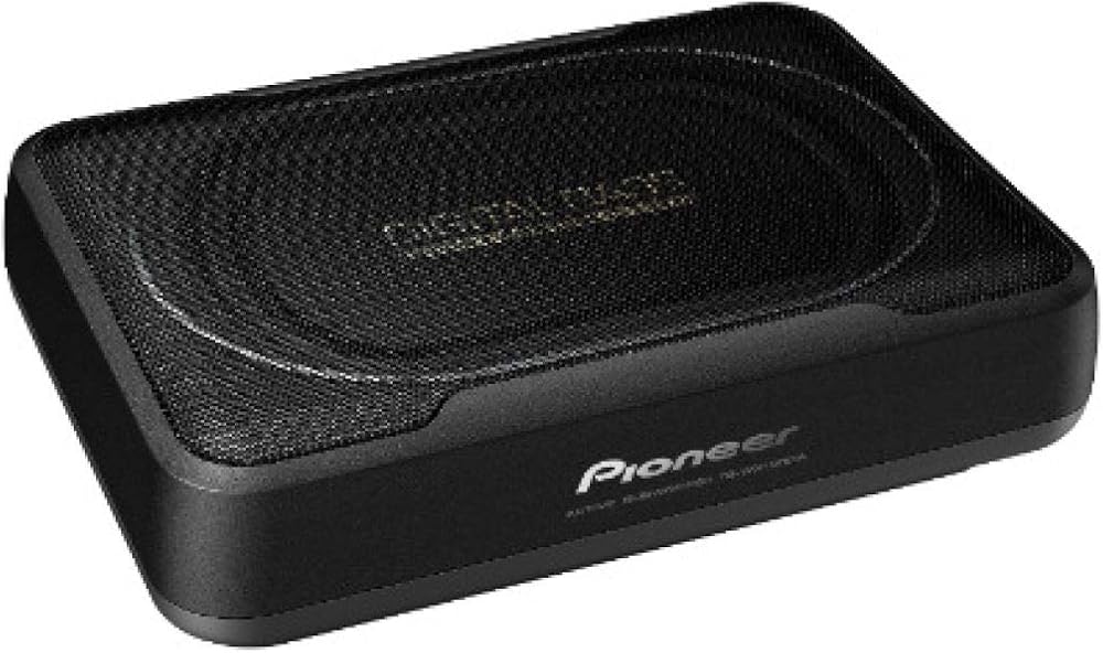 Pioneer TS-WX130EA Space Saving Active Subwoofer Built-In Class-D Amplifier