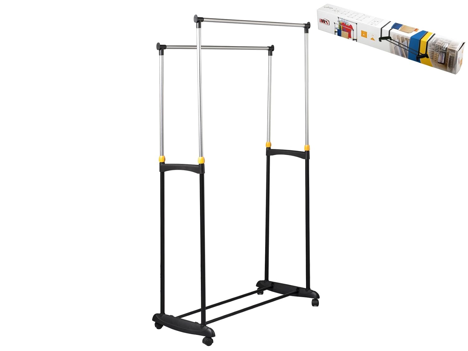 Artex Stand Coat Closet Elk Double Clothing And Wardrobe Storage