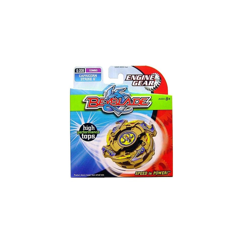 Beyblade G Revolution Engine Gear System G 208 Capricorn Strike G (Blue