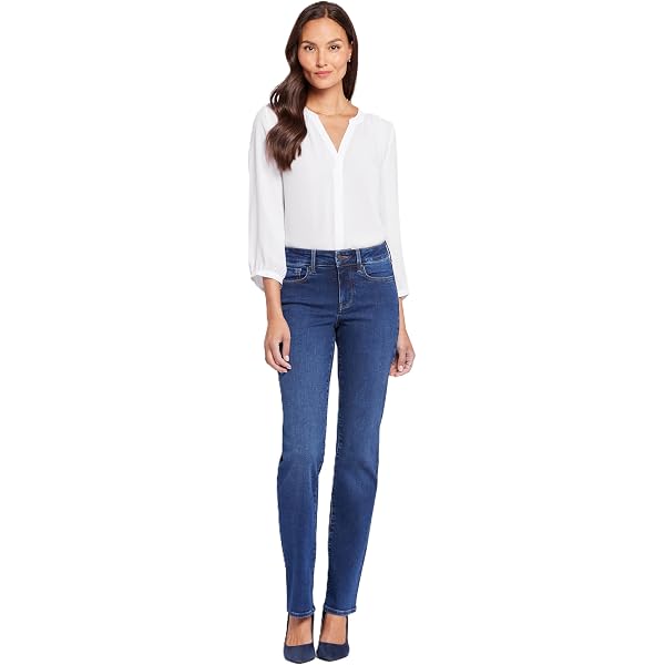 Jeans NYDJ Lorena Boyfriend – Taille 8 Femme, Entrejambe 27 Pouces – Denim Léger Premium – Neuf Avec étiquettes, Style Décontracté