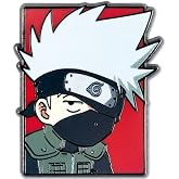 Ata-Boy Naruto Kakashi Face 1" Full Color Enamel Pin