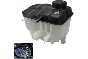 PPNZQAUT 2035000049 Engine Coolant Reservoir Tank with Cap Compatible with 2001 - 2009 Mercedes-Benz C230 C240 C280 C32 AMG C320 C350 CLK320 CLK350 CLK55 AMG CLK550 CLK63 AMG | Replaces# 603-284