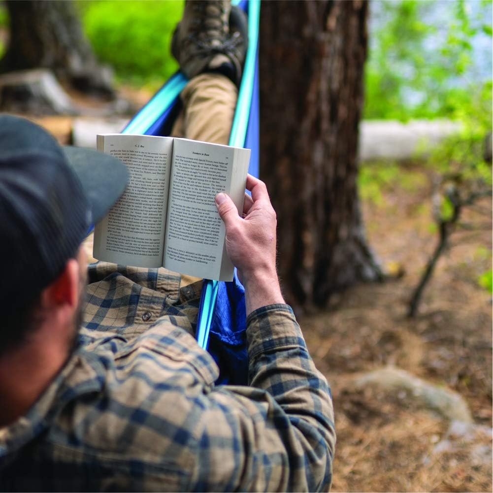 Wise Owl Outfitters Hammock Camping Double & Single with Tree Straps - USA Based Hammocks Brand Gear, Indoor Outdoor Backpacking Survival & Travel, Portable: Sports & Outdoors