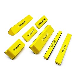 VOLSIVE 7pcs Hand Sanding Block Set, Rectangle