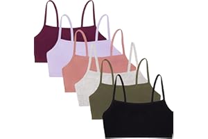 Fruit of the Loom Womens Spaghetti Strap Cotton Pullover Sports Bra, 3-packSports Bra