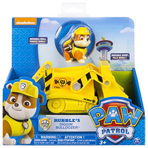 Paw Patrol - Rubble's Digg'n Bulldozer (works with Paw Patroller)