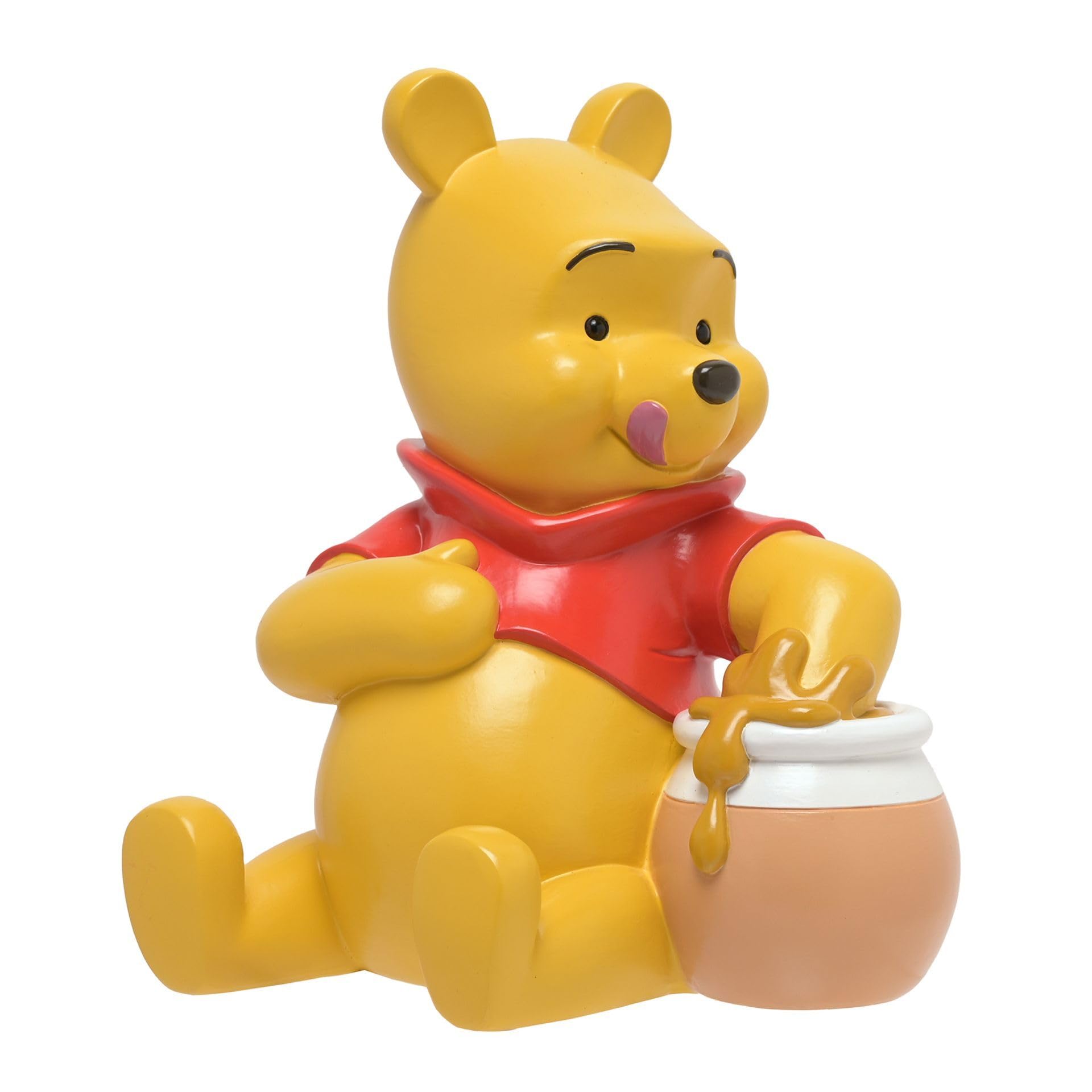 Disney - Winnie The Pooh Money Bank - Children/Kids Early Years Money Saving Piggy Bank - Homeware & Decor For Disney Fans Iconic Movie Scene. H: 20 x W: 12 x D: 14cm.