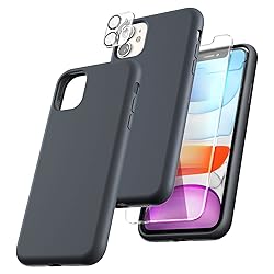TOCOL for iPhone 11 Case, Slim Silicone Case for