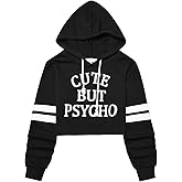 Perfashion Women Sweatshirt Crop Top Hoodie Long Sleeve Sweatshirts