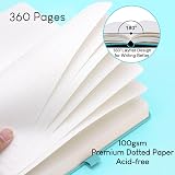 ISLAND A5 Bullet Dotted Journal 360 Pages 100gsm Hardback view 4