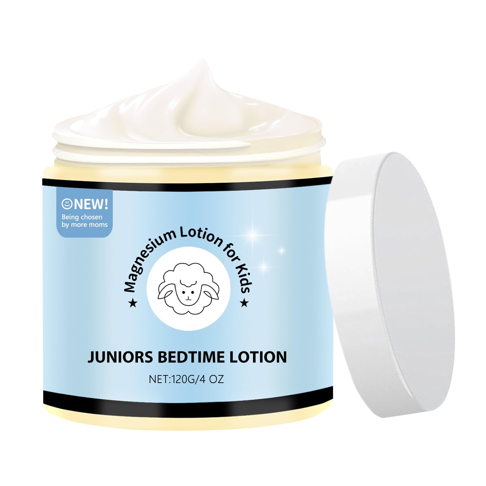 Photo 1 of LUusmm Magnesium Lotion for Kids - Organic Magnesium Lotion for Babies - Soothing Relief & Relaxation - Topical Magnesium Cream Calms Children at Bedtime & Night - Without Melatonin (4 oz)