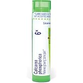 Boiron Calcarea Phosphorica 6X for Growing Bone Pain - 80 Pellets | Single-medicine homeopathic pellets for Growing Bone Pain. Size: 80 Pellets.