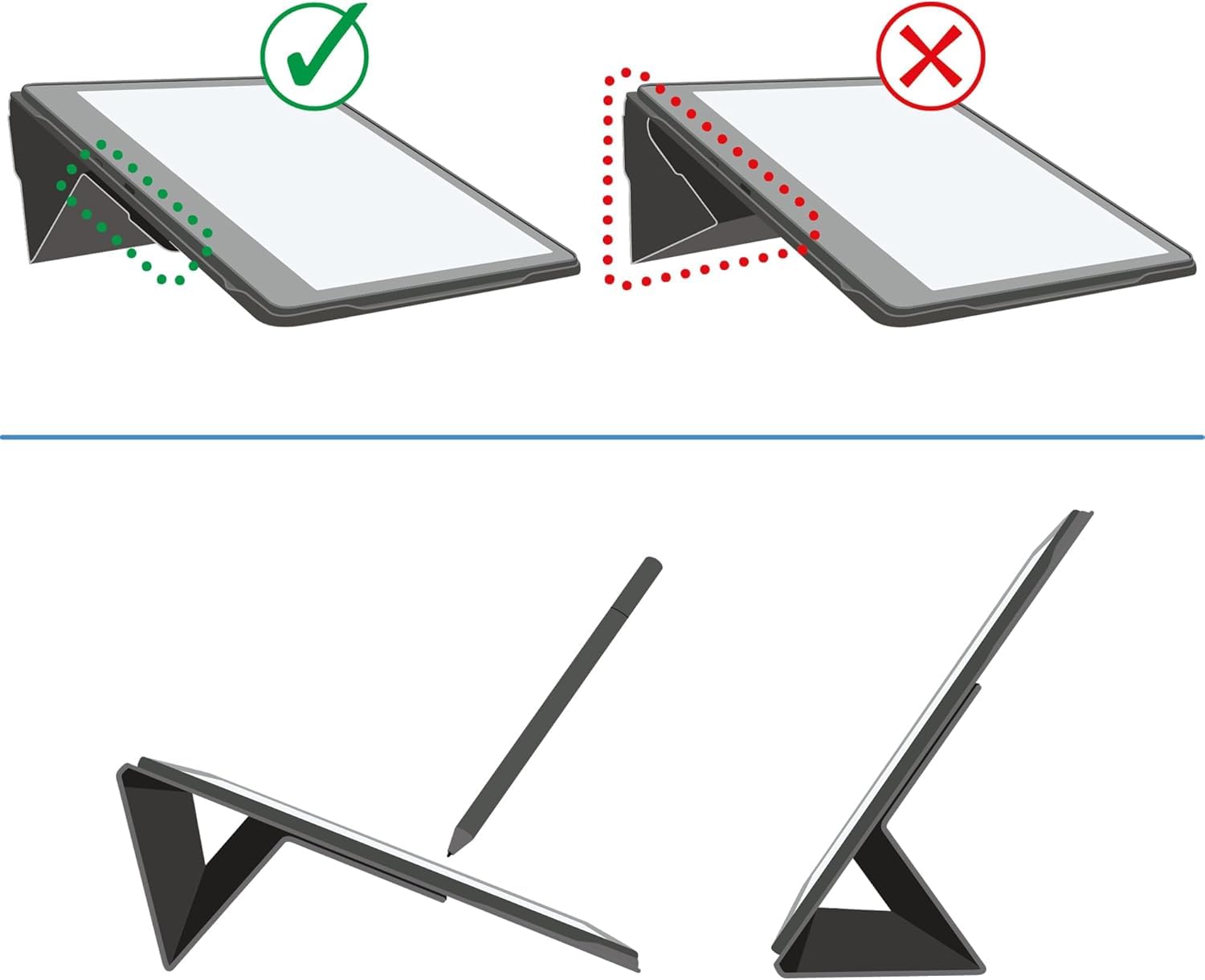Amazon Kindle Scribe Essentials Bundle including Kindle Scribe (64GB) - Metallic Jade, Premium Pen, Leather Folio-Jade, and Power Adapter