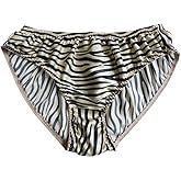 Yavorrs Men's 100% Pure Silk Underwear Bikini Briefs Panties