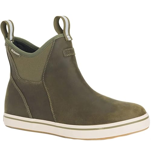 Xtratuf Men's Leather in Ankle Deck Boot Size 12(M) in Kuwait