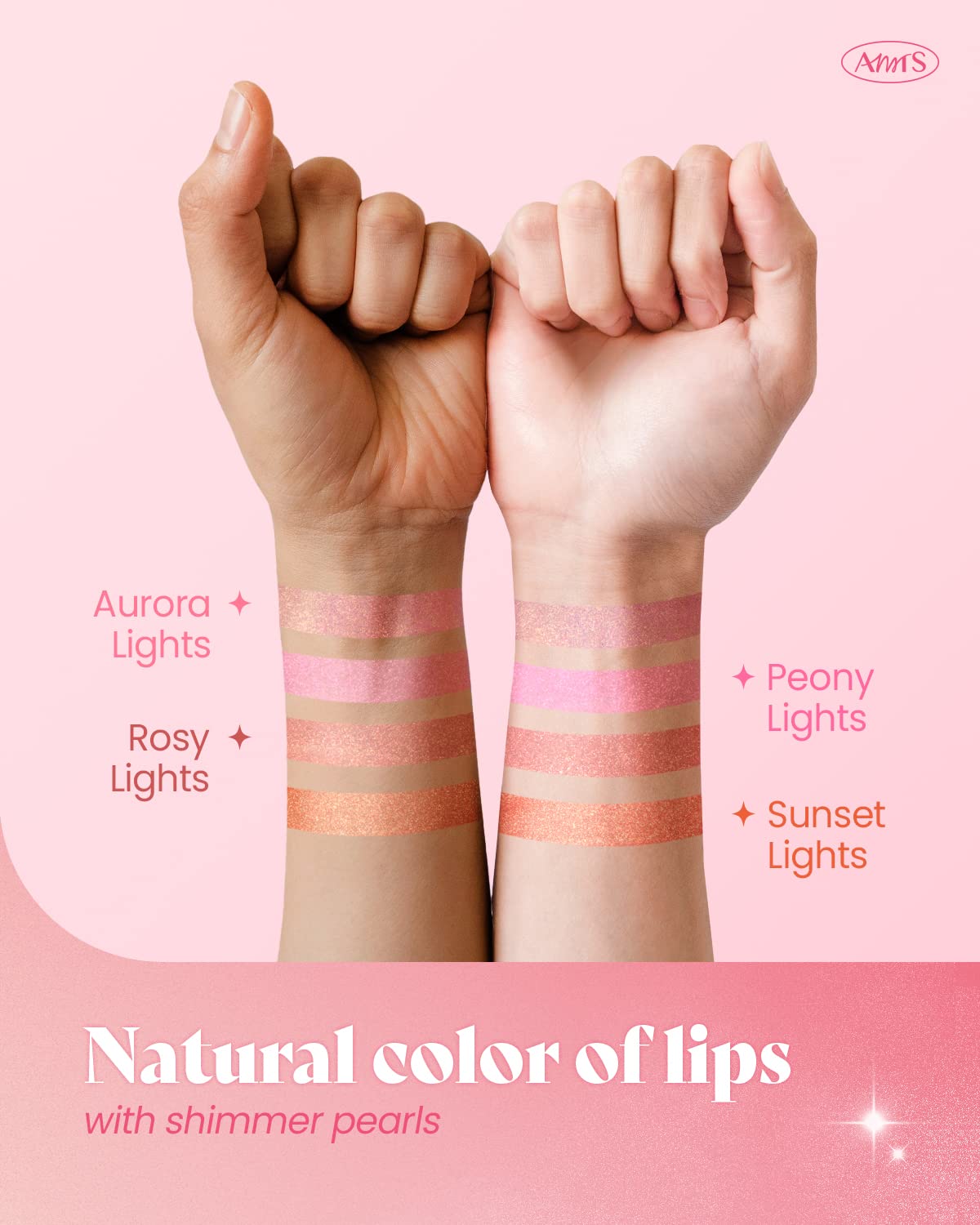 AMTS [all my things] Goddess Advent Manga Cosmetics SNS Topic! I am Your Lip Tint Peony Lights Makeup Lip Lipstick Korean Cosmetics Korean Lip