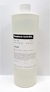 Phosphoric Acid 85% High Purity 500mL (16 fl oz)