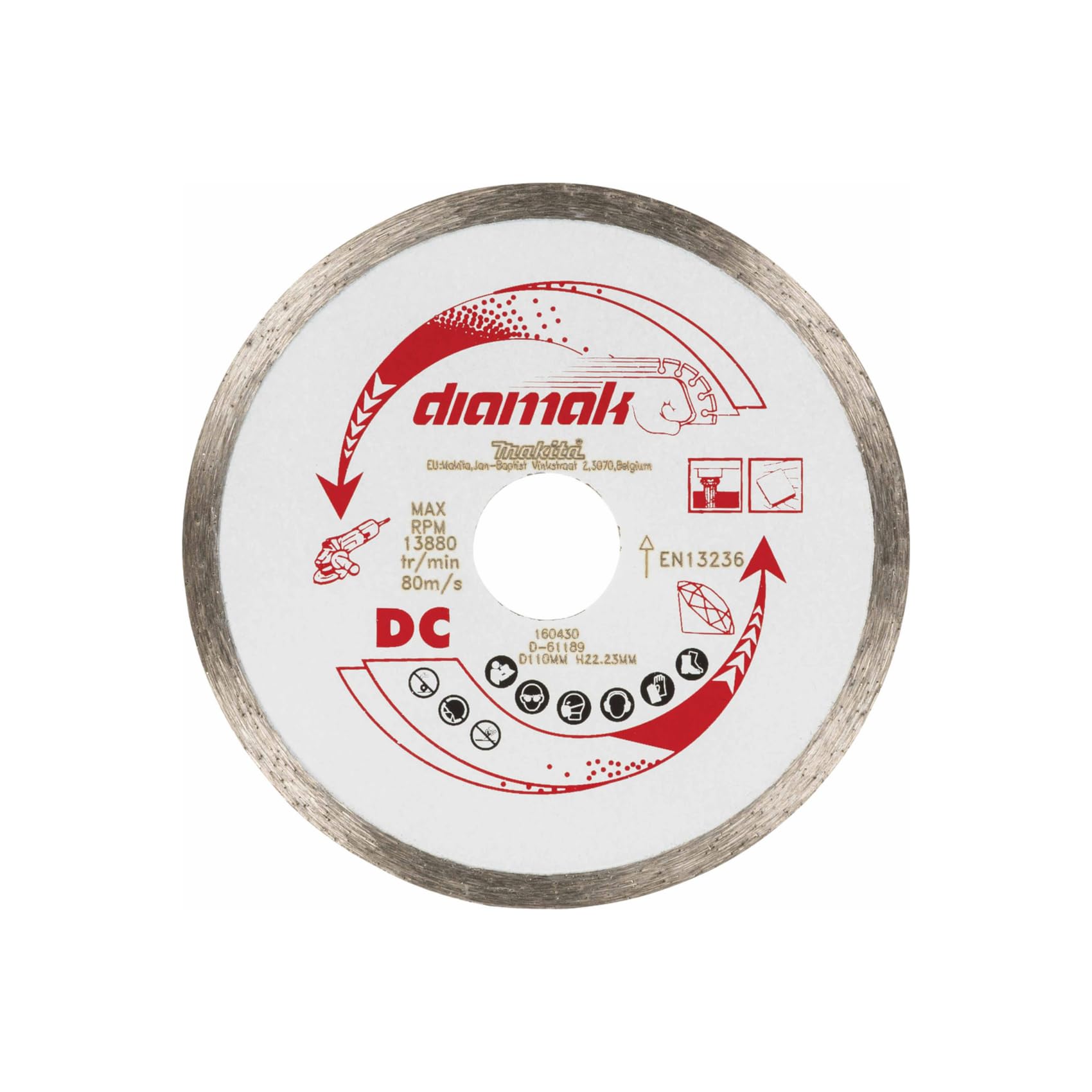 Makita D-61189 Diamak Continuous Rim
